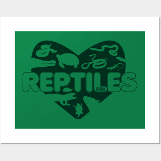 ♥ Reptiles Posters and Art